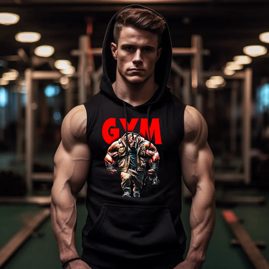 Hanorace fără maneca Gym Rhino