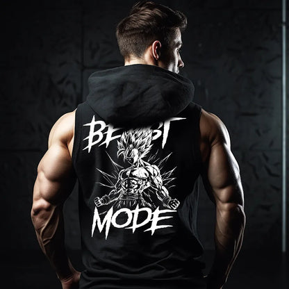 Hanorace fără maneca Beast Mode Insaiyan