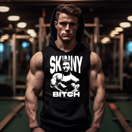 Hanorace fără maneca Skinny B