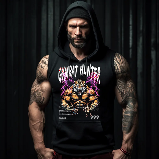 Hanorace fără maneca Gym Rat Hunter