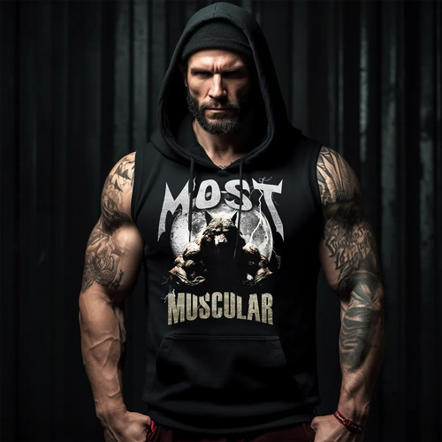 Hanorace fără maneca Most Muscular