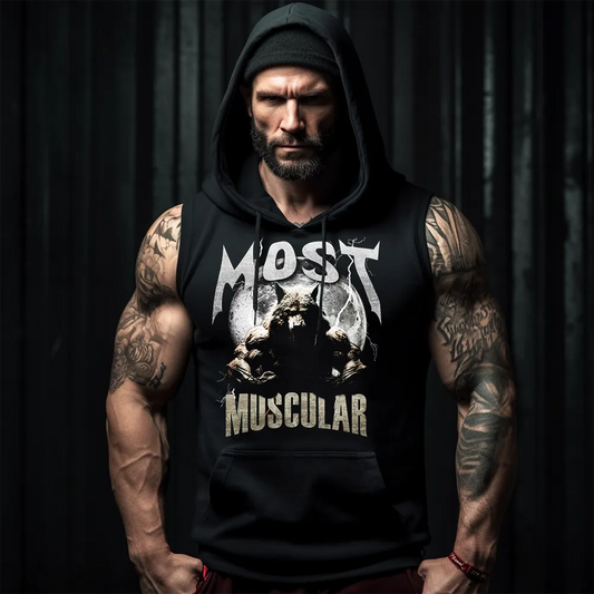 Hanorace fără maneca Most Muscular