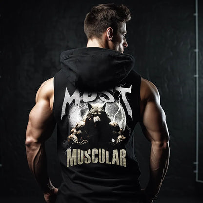 Hanorace fără maneca Most Muscular