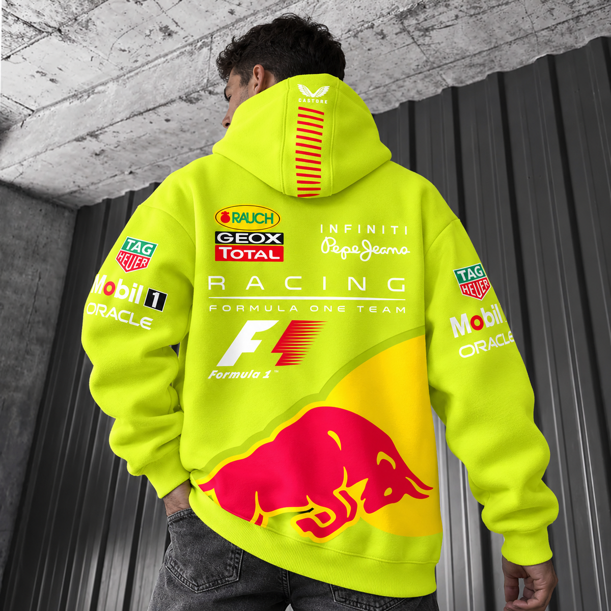 Hanorace Formula 1 Neon yellow - spate