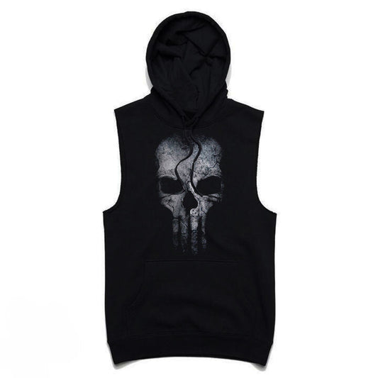 Hanorace fără maneca Ghost Skull