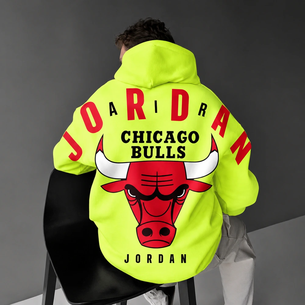 Hanorace JRDN Neon yellow - spate
