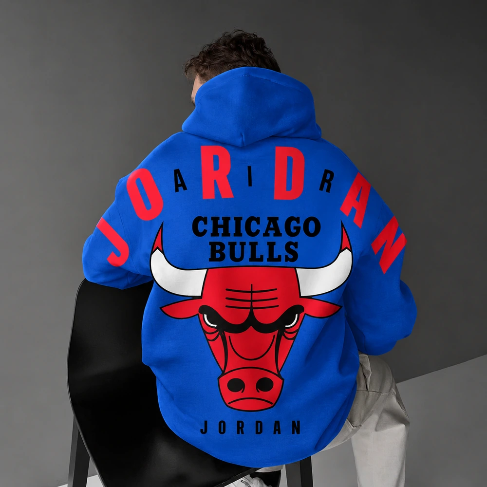 Hanorace JRDN Royal blue - spate