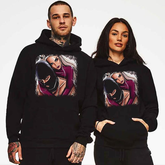 Hanorace pentru cupluri Gangsta Love