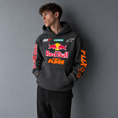 Hanorace RedBull KTM Dark gray - față