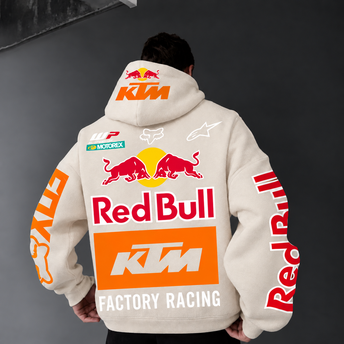 Hanorace RedBull KTM Natural - spate