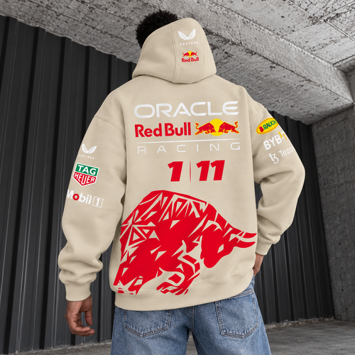 Hanorace RedBull Racing Natural - spate