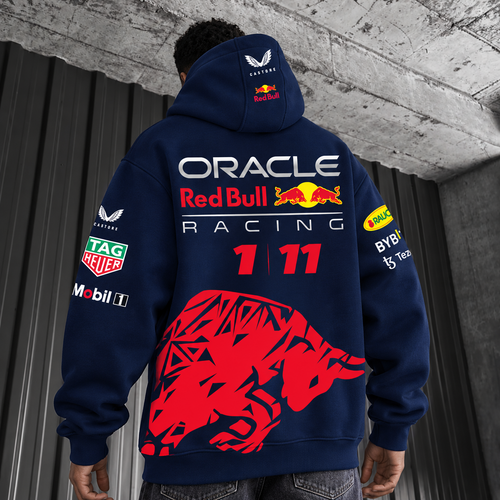 Hanorace RedBull Racing Navy - spate