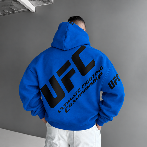 Hanorace UFCRosu Royal blue - spate