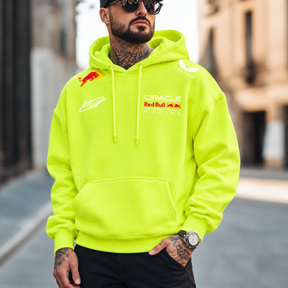 Hanorace Verstappen Neon yellow - față