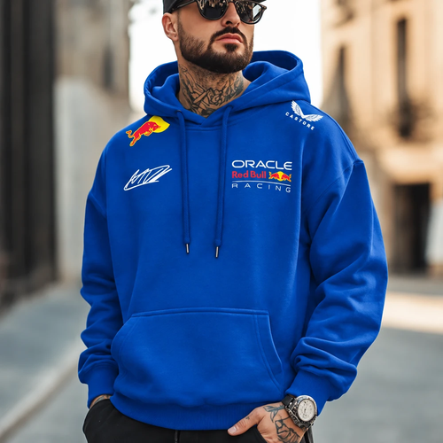 Hanorace Verstappen Royal blue - față