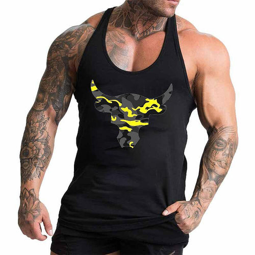 Fitness Maieuri Taur Yellow Camo