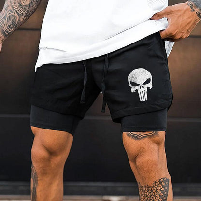 Pantaloni Fitness Premium Skull n