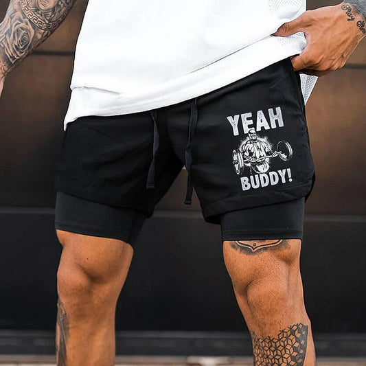 Pantaloni Fitness Premium Yeah Buddy