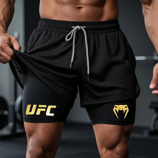 Pantaloni Training UFCVen Gold