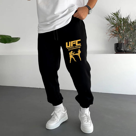 Pantaloni OVERSIZED UFCFight Gold
