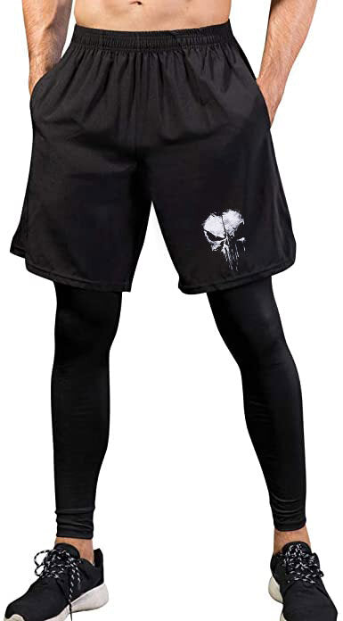 Pantaloni scurti Skull