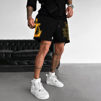 Pantaloni scurti Lakers2