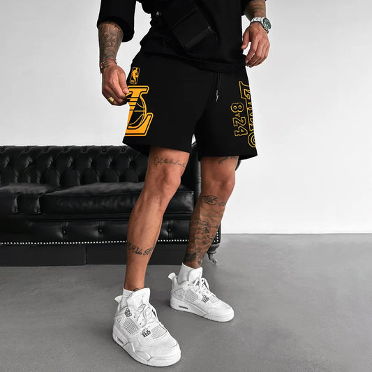 Pantaloni scurti Lakers2