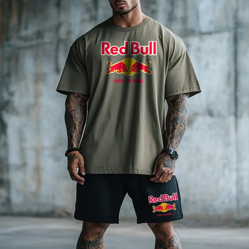 Premium Oversized Echipamentul scurt Gives You Wings kha