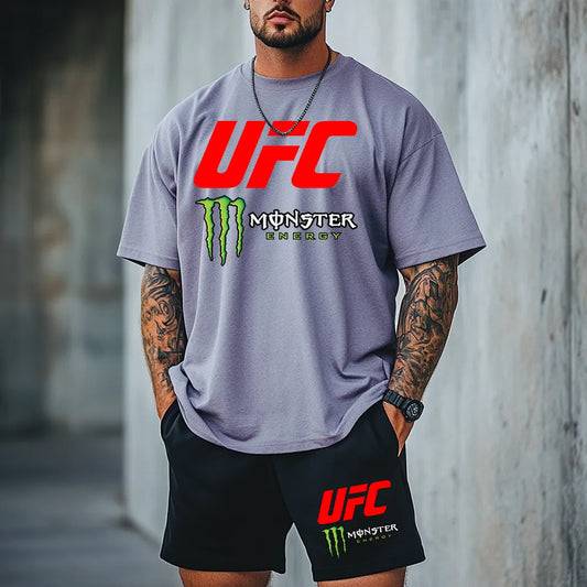 Premium Oversized Echipamentul scurt MonsterUFC