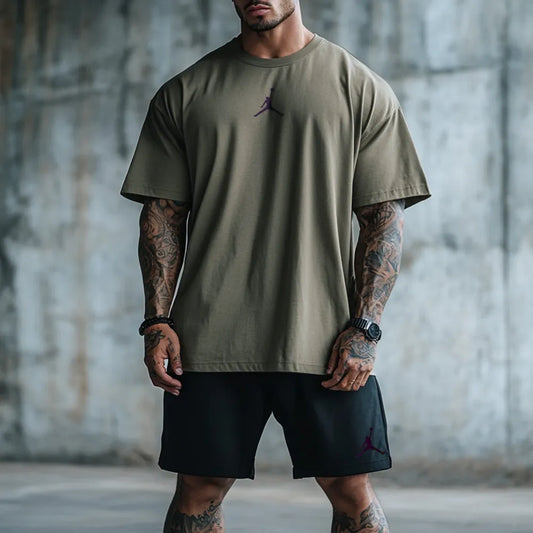 Premium Oversized Echipamentul scurt Jrdnlog