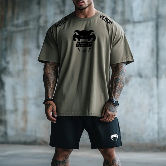 Premium Oversized Echipamentul scurt Ven kha