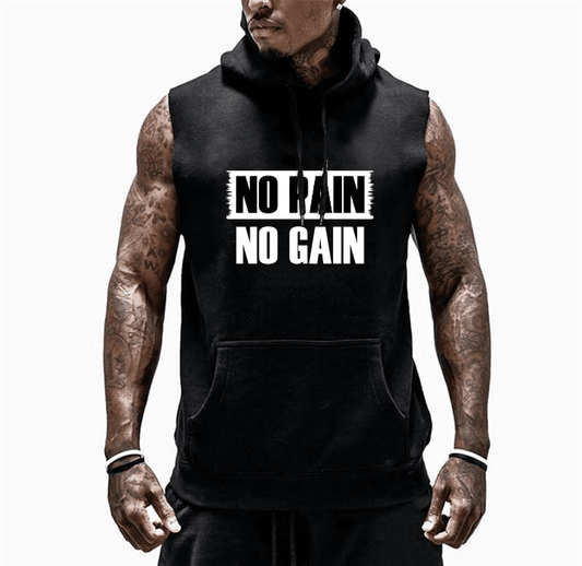 Hanorace fără maneca No Pain No Gain