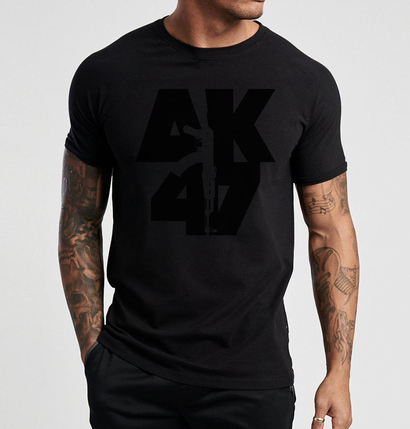 Tricou АК47 3D Logo