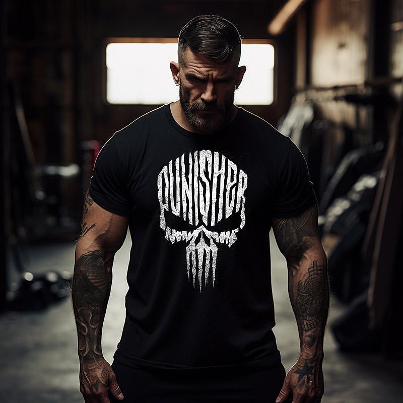 Tricou Skull PUN