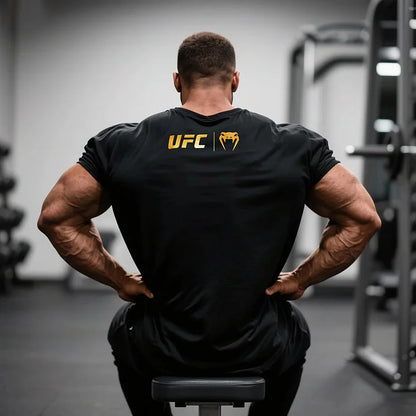 Tricou UFCVen Gold