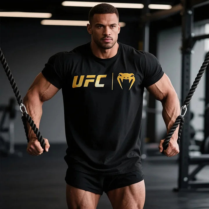 Tricou UFCVen Gold