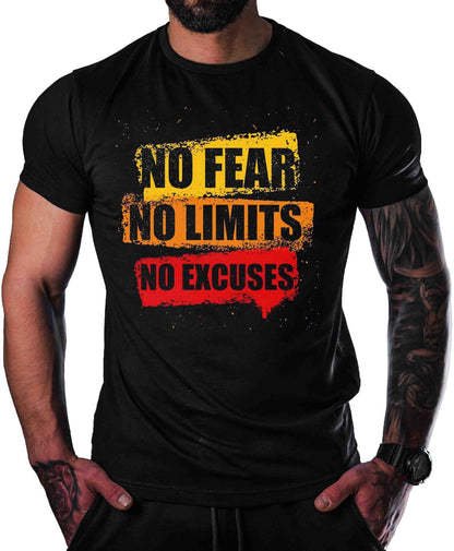 Tricou No fear-No limits