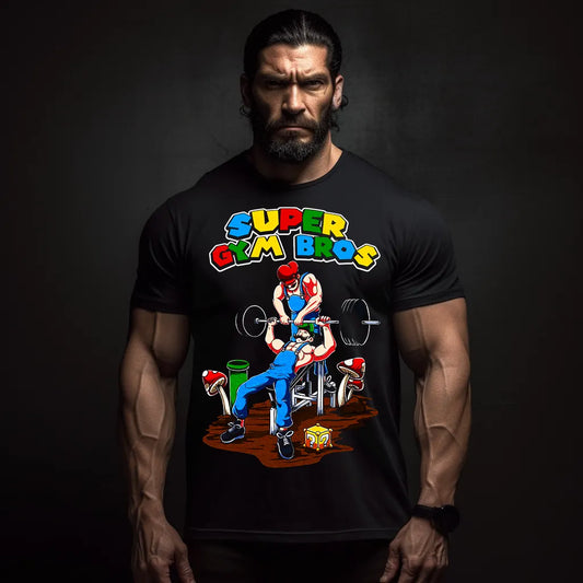 Tricou Super Gym Bros