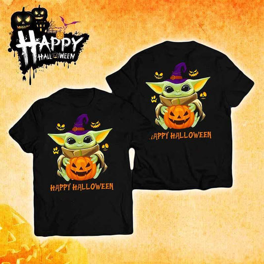 Tricou Baby Yoda Halloween