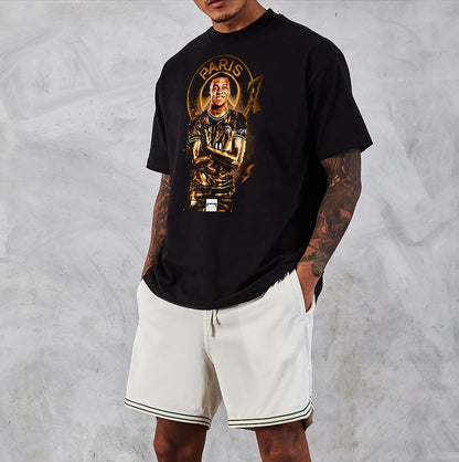 Tricou Unisex Oversize PSG Mbappe