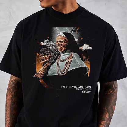 Tricou Unisex Oversize SkullAK