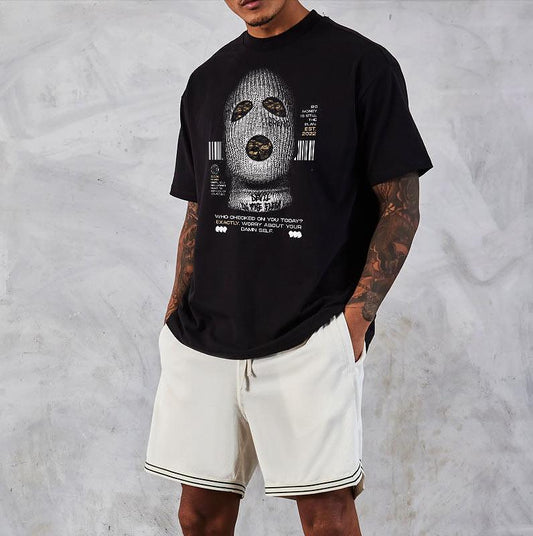 Tricou Unisex Oversize Gangsta Devil
