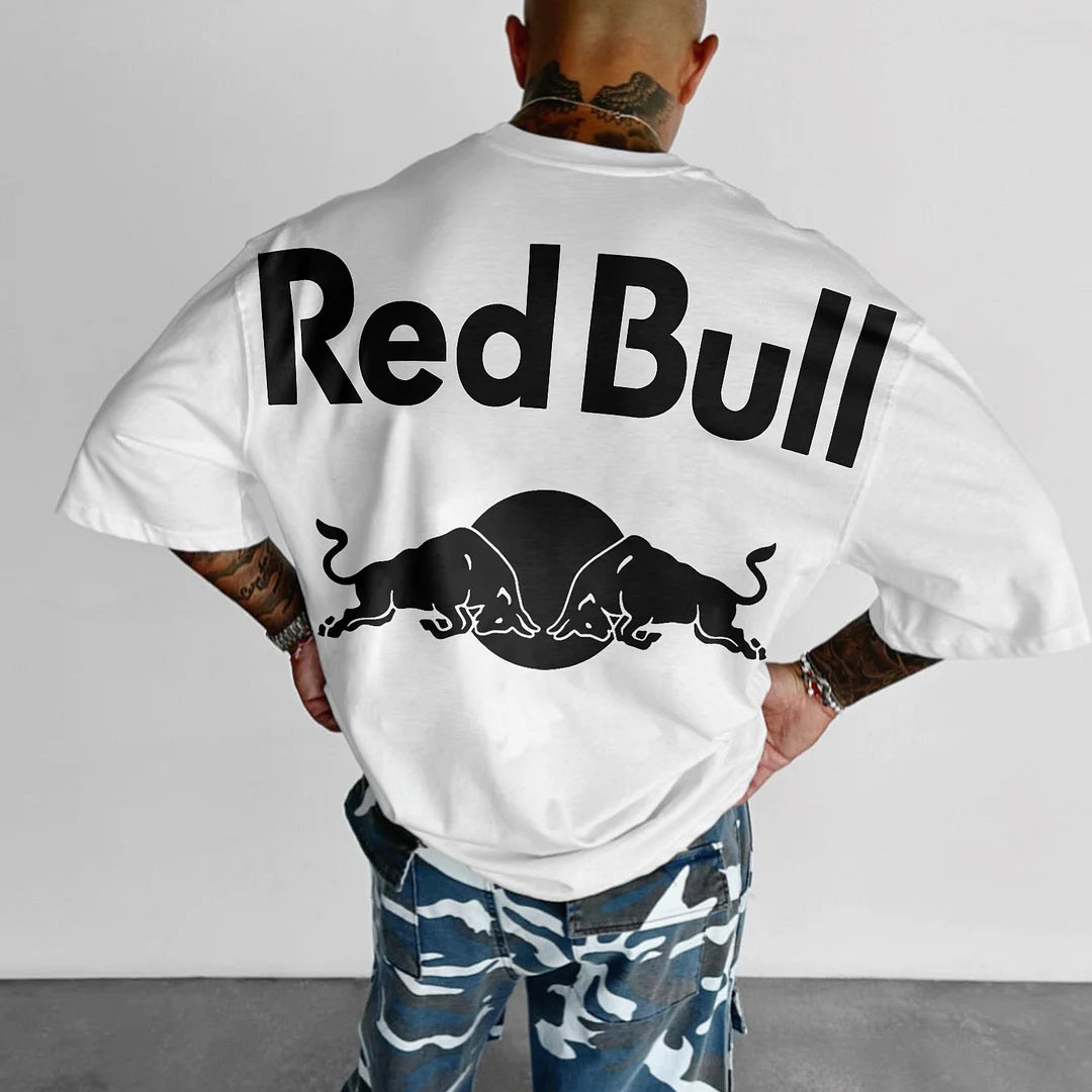 Tricou Unisex Oversize RedBulll wh