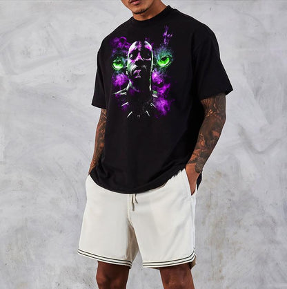 Tricou Unisex Oversize Black Panther