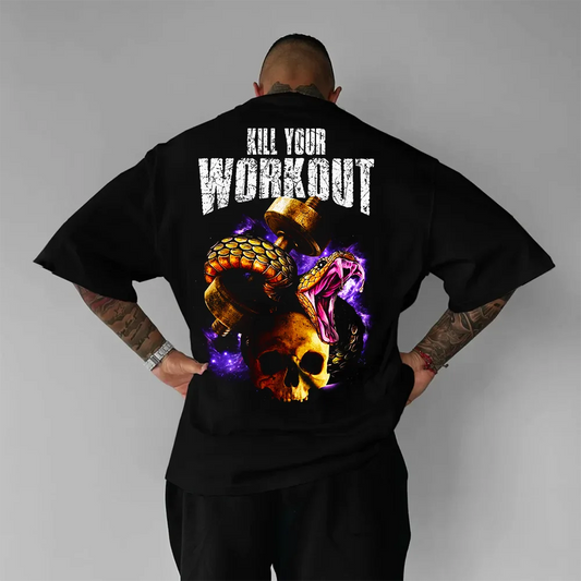 Tricou Unisex Oversized Kill Your Workout