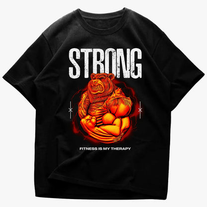 Tricou Unisex Oversized Strong Bear