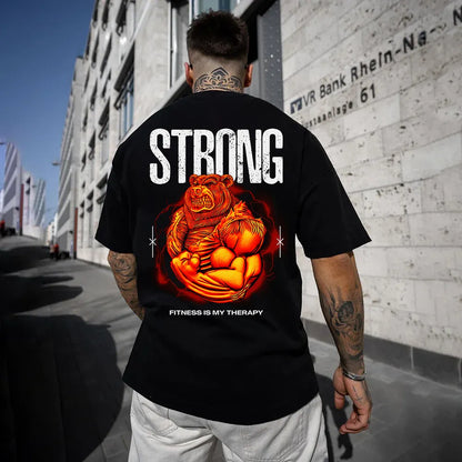 Tricou Unisex Oversized Strong Bear