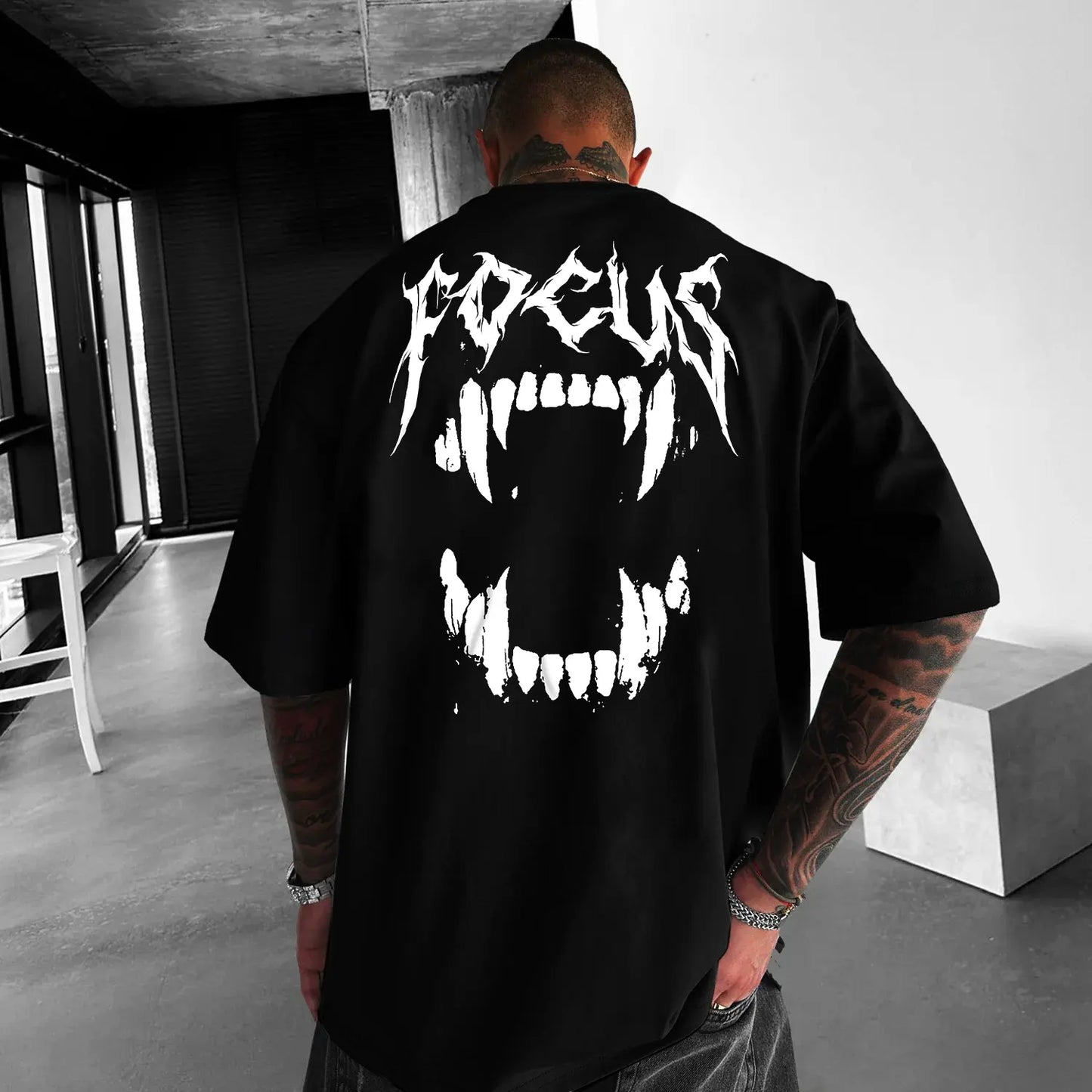 Tricou Unisex Oversized Focus
