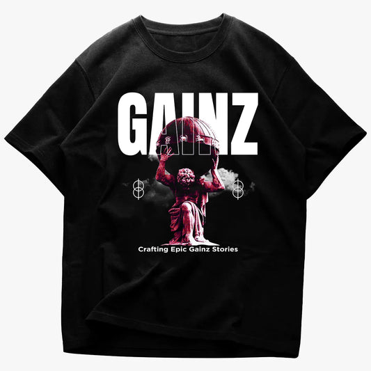 Tricou Unisex Oversized Gainz