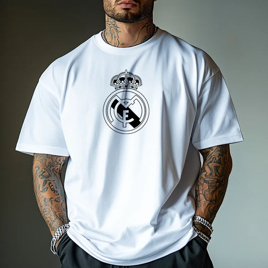 Tricou Unisex Oversized Hala Madrid wh